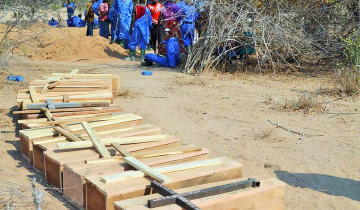 SHIRIKA LA RELI TANZANIA - TRC LAENDELEA NA ZOEZI LA KUHAMISHA MAKABURI KIPANDE CHA MOROGORO- MAKUTUPORA 